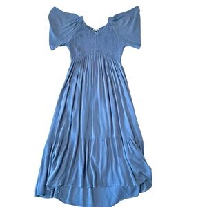 Baltic Born Sky Blue Midi Dress